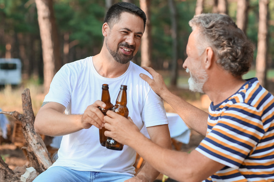Celebrating Father's Day with a beer on us!