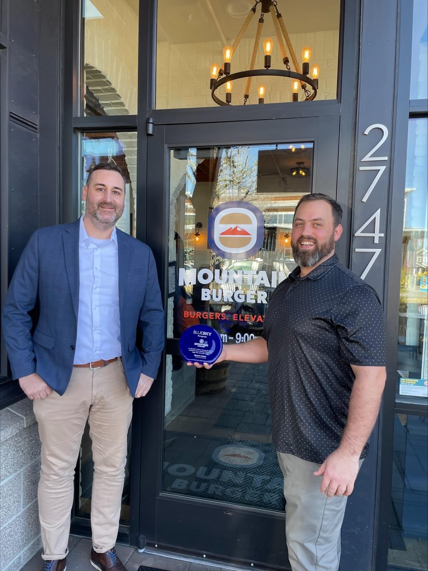 Why Mountain Burger Participates in Blue Sky