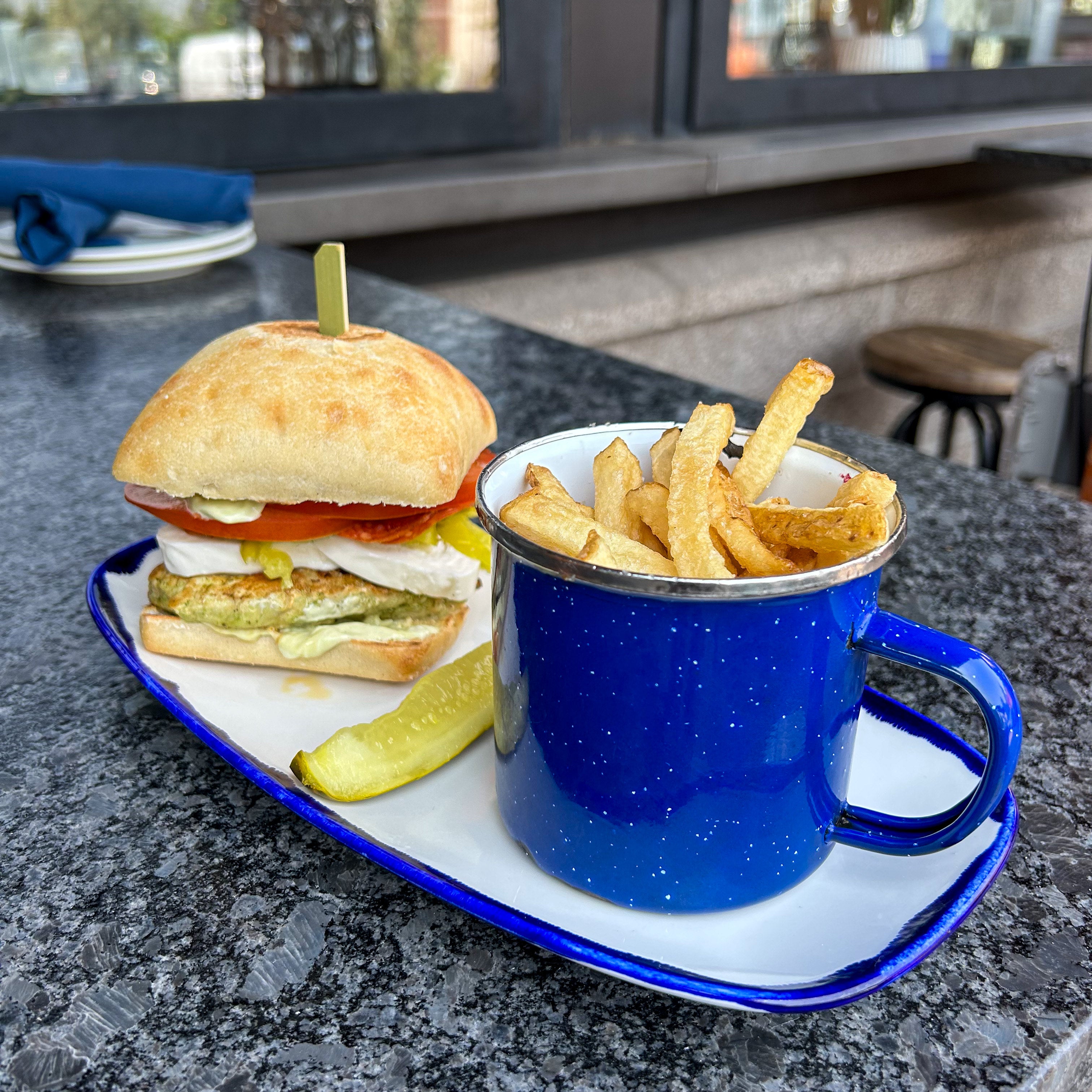 Italian Caprese Burger