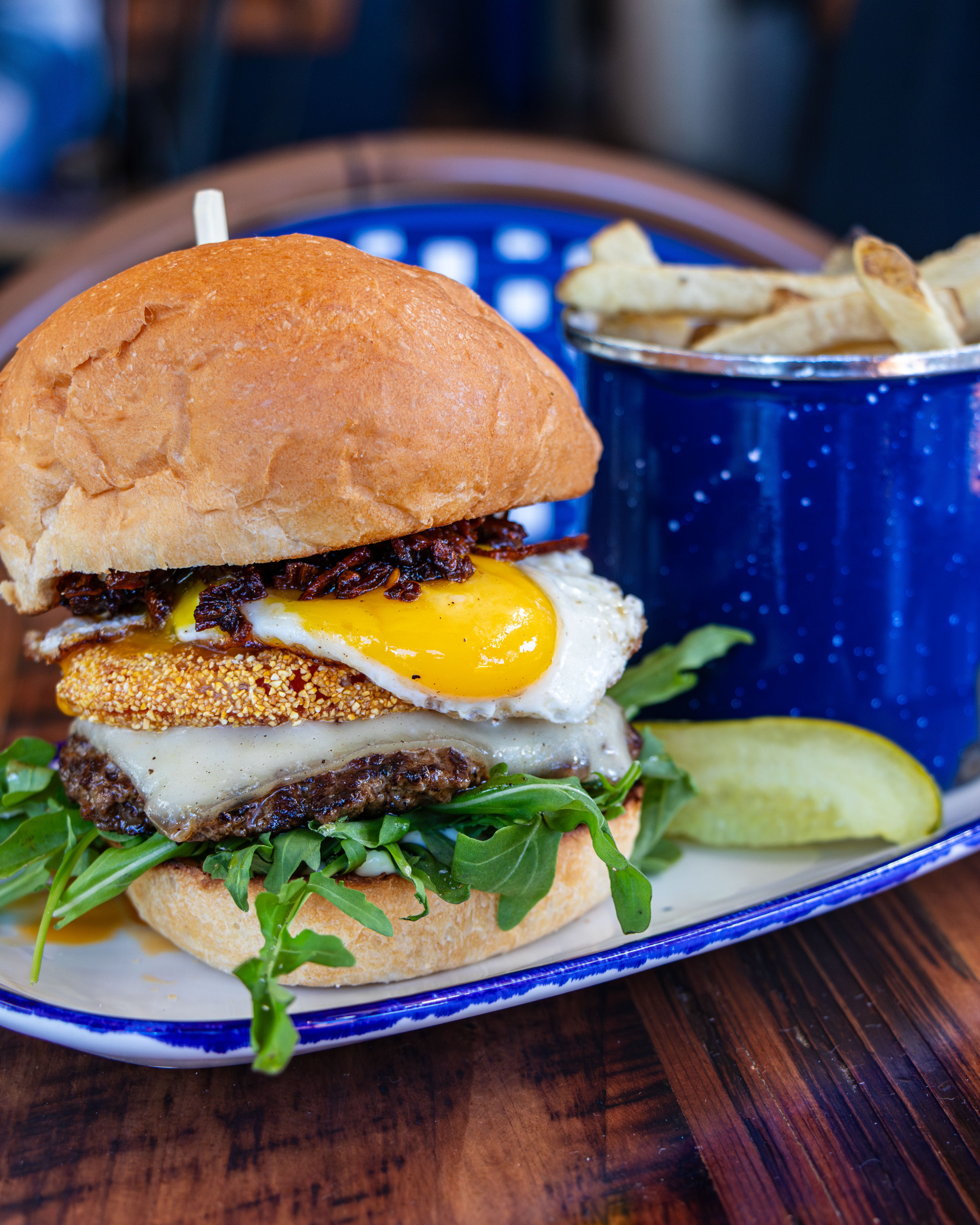 The Eat Drink Bend Burger