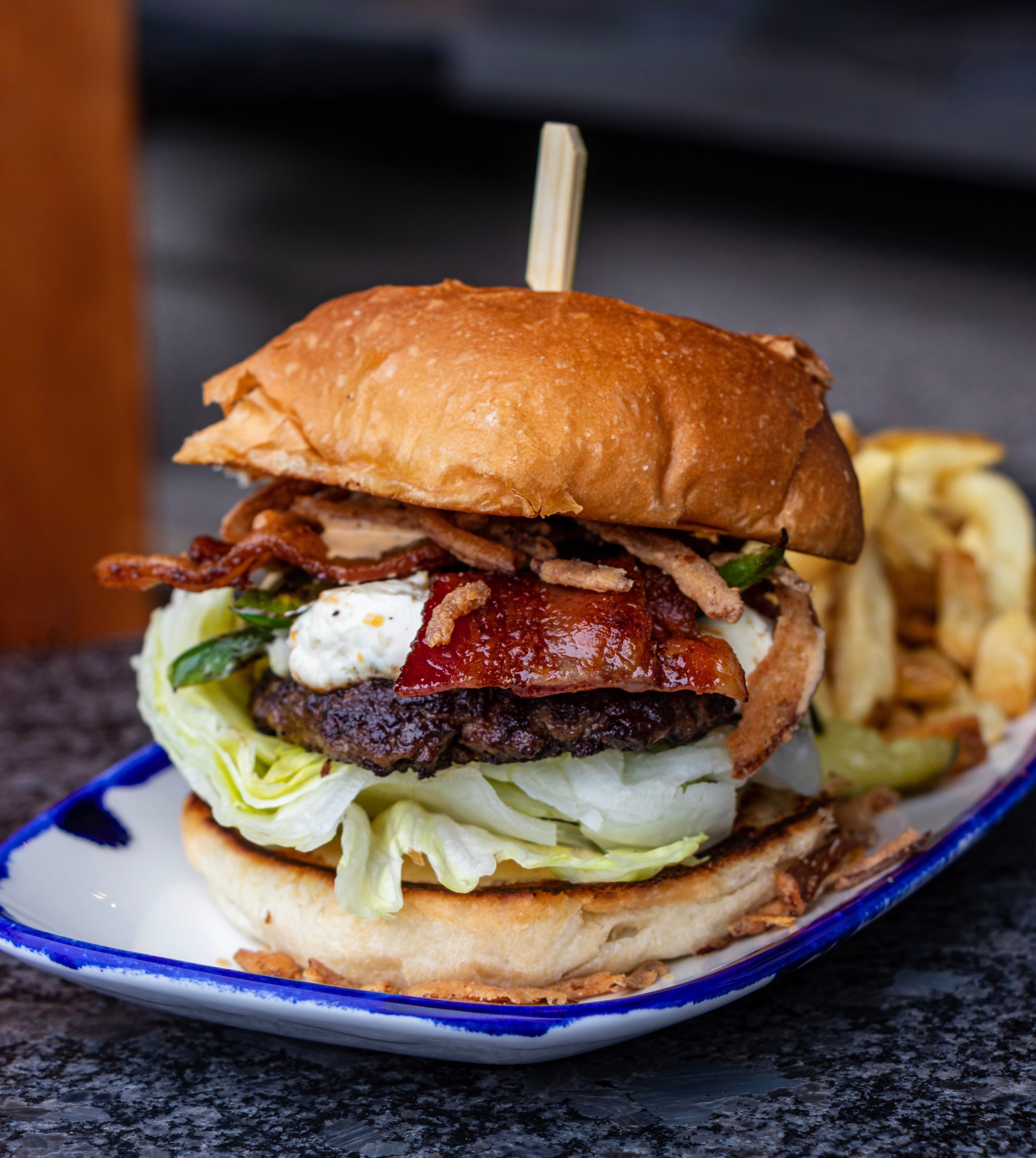 Jalapeño Popper Burger!