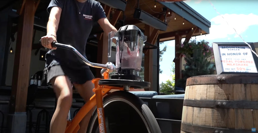 Thanks for joining us for PEDAL POWERED MILKSHAKES!