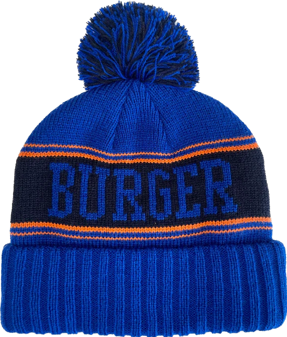 Royal Mountain Burger Pom Beanie