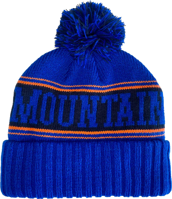 Royal Mountain Burger Pom Beanie