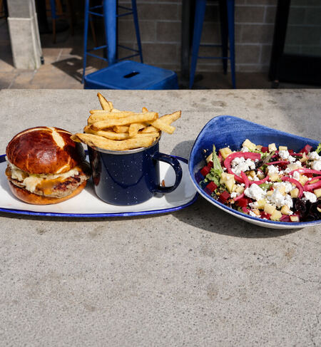 Food at Mountain Burger